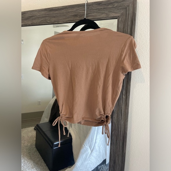 Suede Hollister crop top - Picture 4 of 4